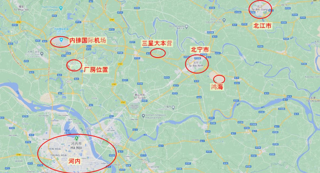 原溪工业区 越南河内单层1000平方米厂房出租 