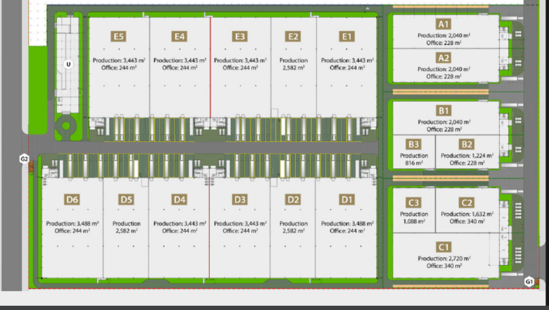 越南北宁省安丰2C工业区高标准厂房出租