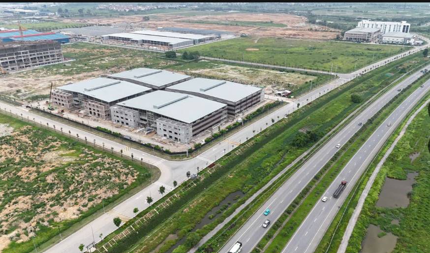 越南北宁省VSIP 2产业区新两层厂房出租 独栋6680平 马上交付