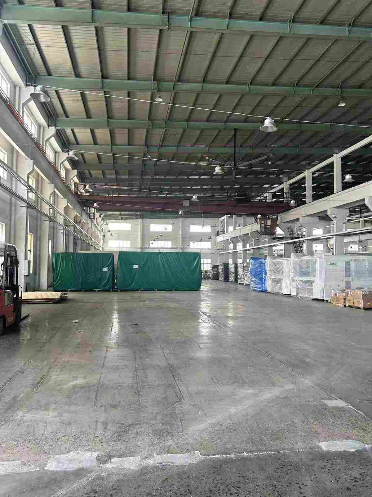 20吨行车17米大车厂房出租可环评,无锡11000平方单层厂房