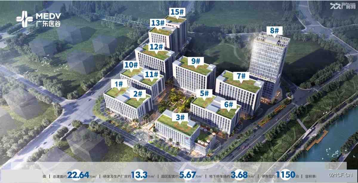 珠海香洲唐家湾高新区：广东医谷生命科学园 7000㎡全新厂房出售