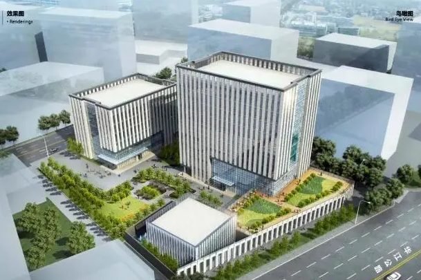 上海上海嘉定金运路江桥镇 虹桥新慧总部湾办公楼出租厂房出租,研发总部一体