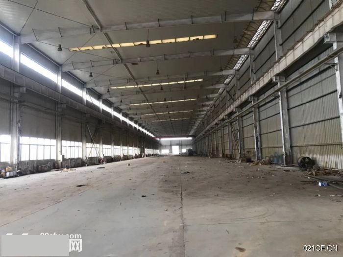 武汉蔡甸全新独门独院标准钢结构带行车5300㎡标准厂房可架行车厂房出租