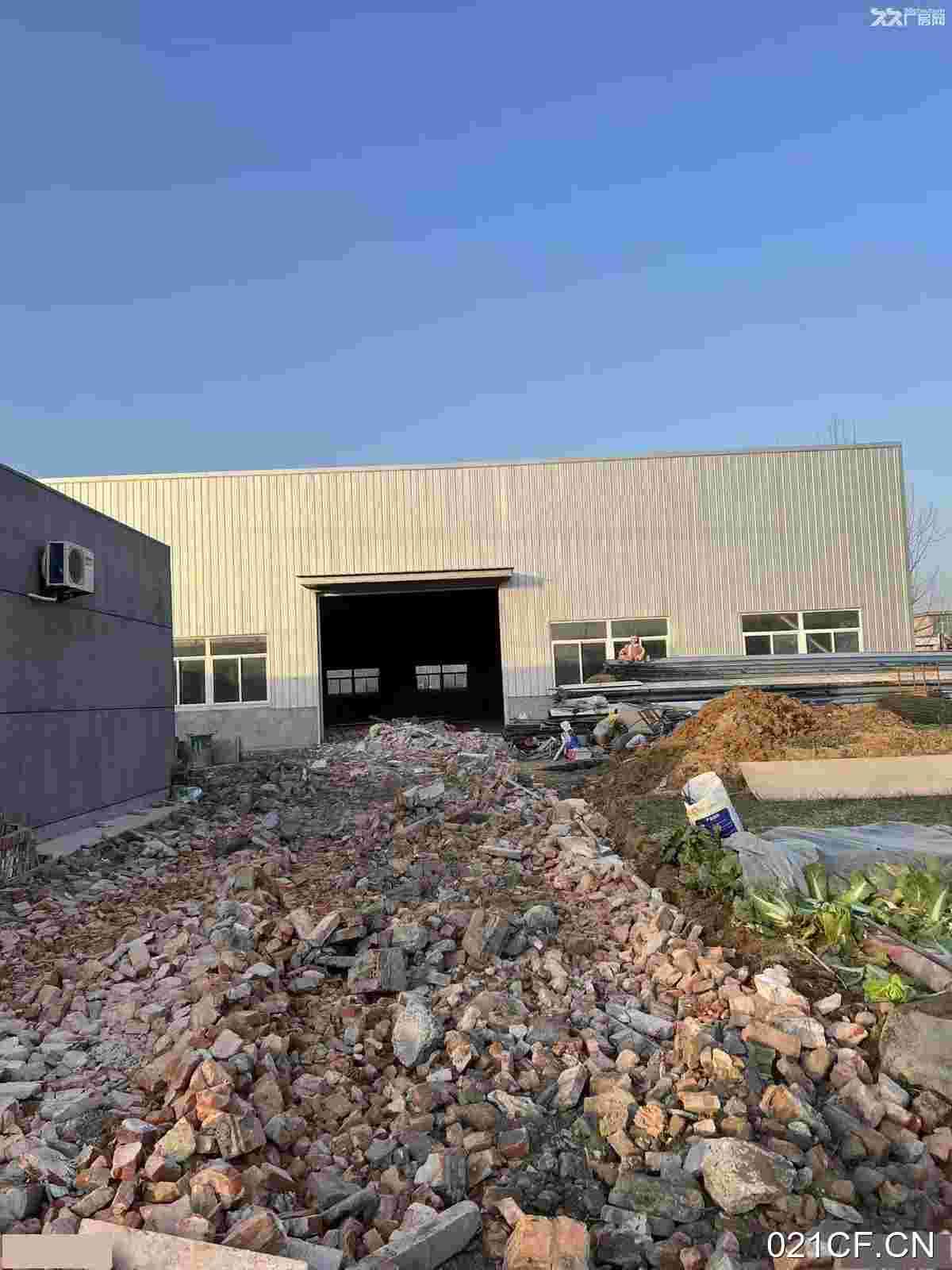 临沂郯城杨集镇程北村标准钢结构30*36大跨度1800㎡标准厂房单层大车进出厂房出租