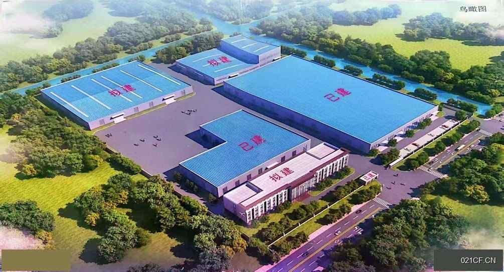 盐城射阳兴桥镇工业园区兴桥高速口34249亩地（含9465㎡层高13米单层厂房层厂房出售