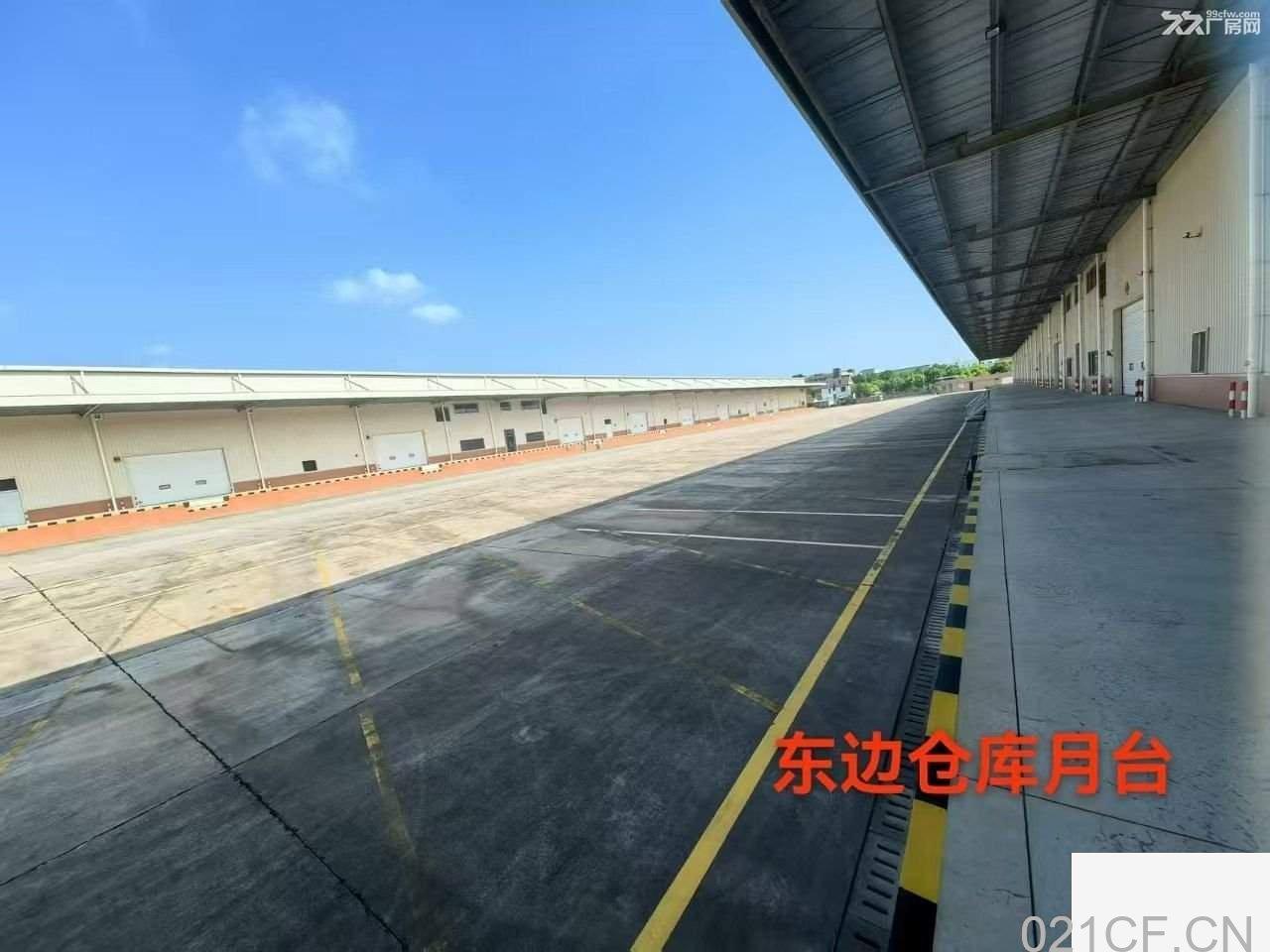 上海松江57000㎡ 奉城大型物流园区仓库出租57000平无需注册可分租外置月台 仓库出租厂房出租，