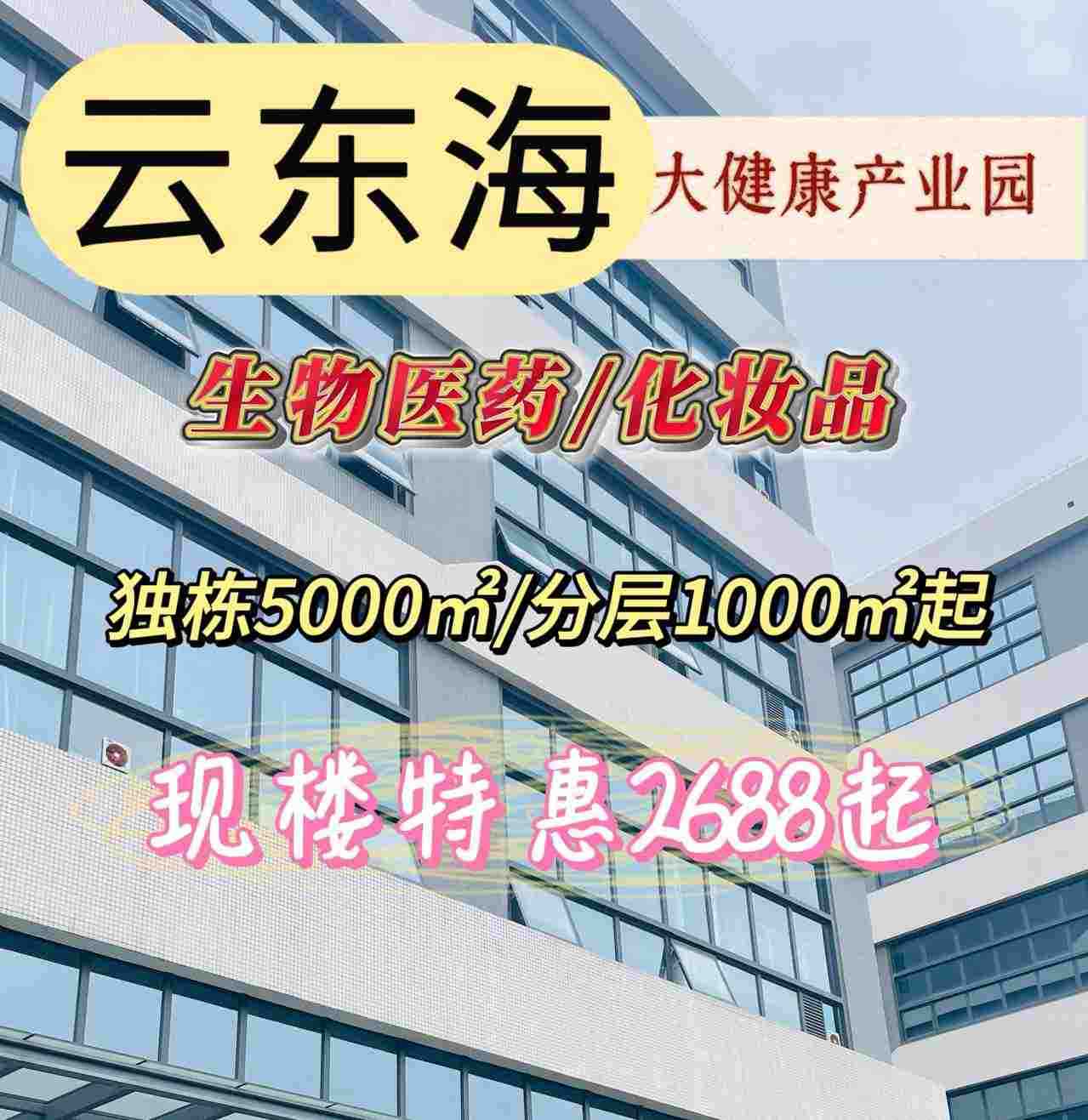 云东海园区总平面及核心数据