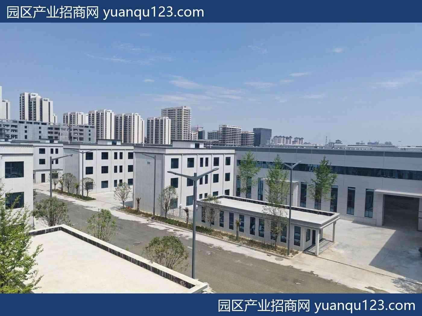 西安3821㎡ 三一筑工旁生产研发厂房带精装修办公室宿舍食堂门卫房10吨行车-户县厂房出售,首层12