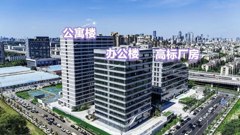 苏州木渎金枫路轨交口研发办公楼厂房出租 全新精装40-50元/平·月