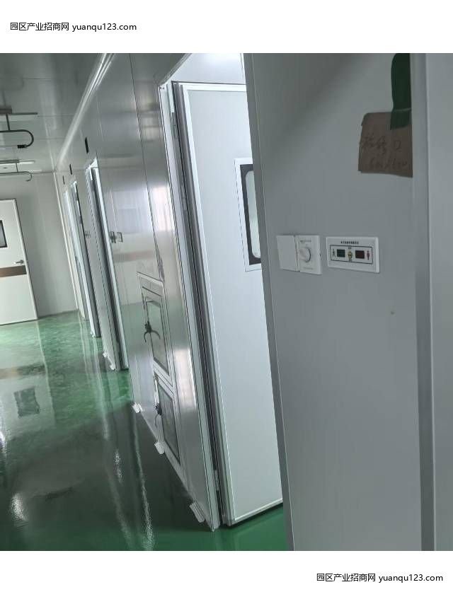 广州 增城博济科技园1244平米GMP洁净车间招租-广州增城新塘厂房出租，首层3米层高