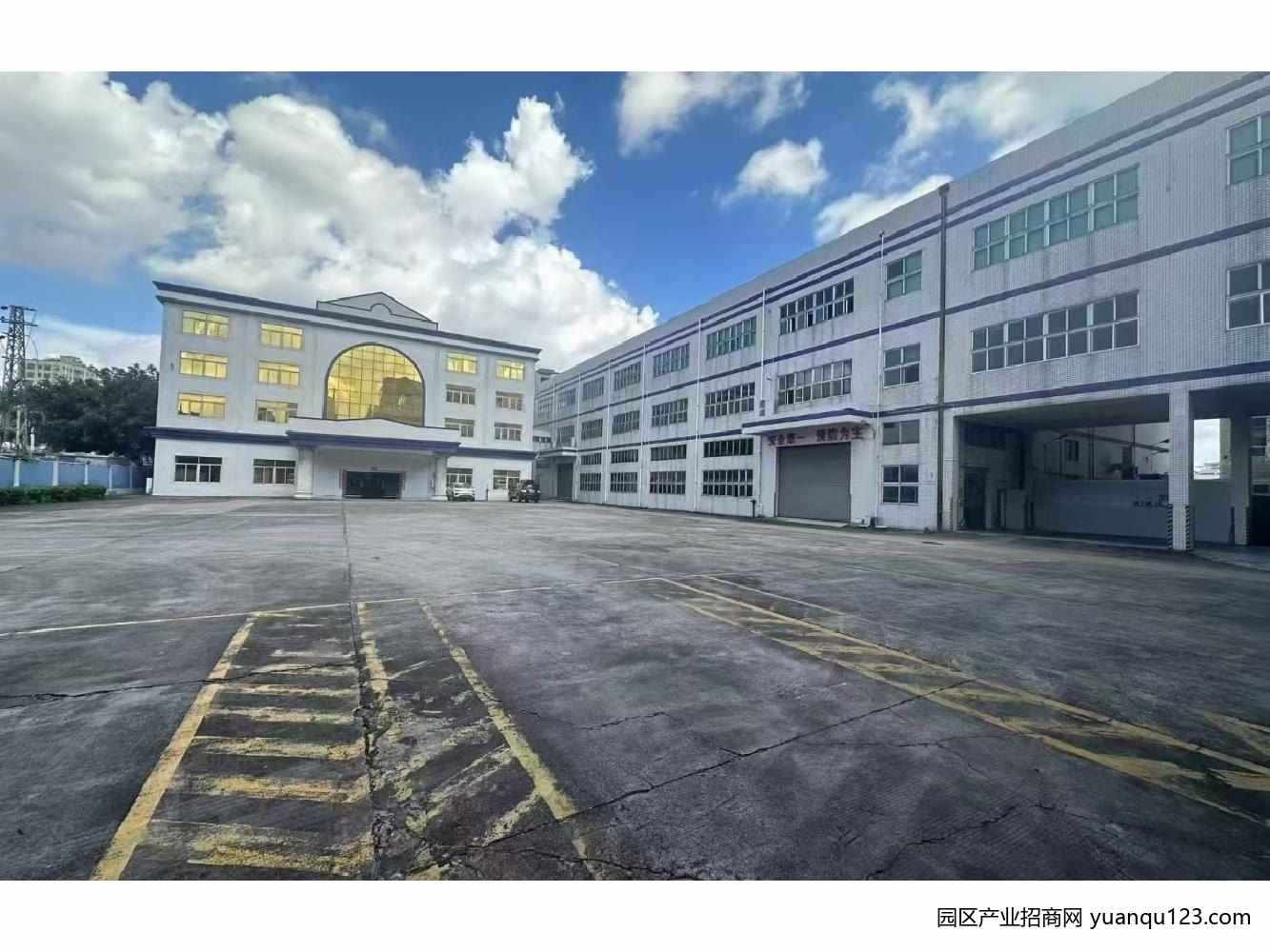 深圳宝安周边路沙井后亭地铁口原房东独门独院20000平重工业厂房空地大-深圳厂房出租，首层5米层高