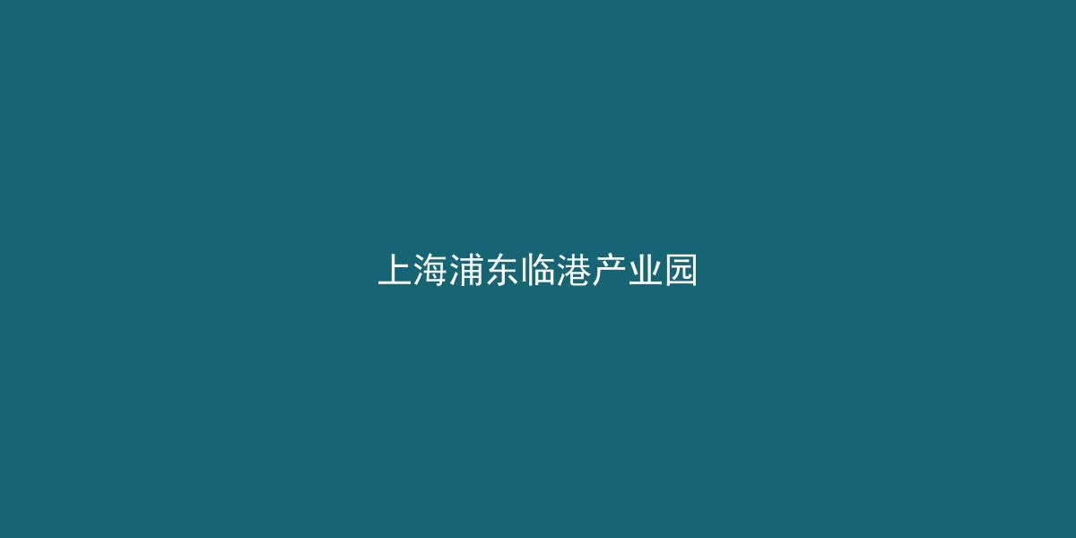 临港产业园区全景